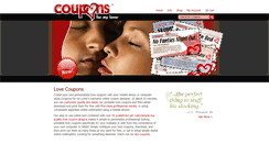 Desktop Screenshot of couponsformylover.com