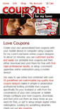 Mobile Screenshot of couponsformylover.com